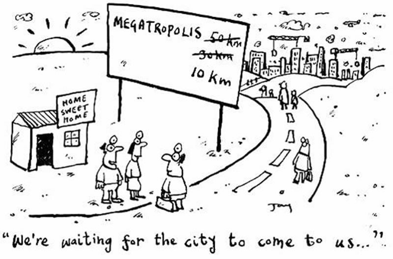 "We're waiting for the city to come to us..." "We're waiting for the city to come to us..."